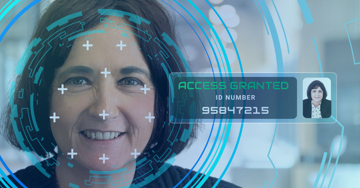 Featured Image of Facial Recognition in Use. Dsiplaying ACCESS GRANTED