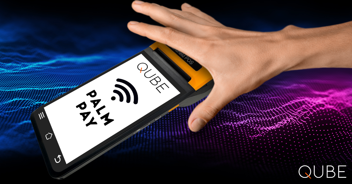 Decorative Image of a POS Palm Vein Payments Terminal