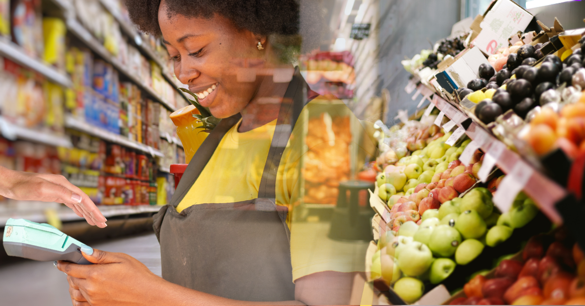 Palm Vein Payments Setup Best Practices for Retailers - Featured Image of a woman with a Palm Payment Device